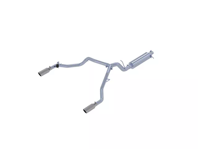 MBRP Armor Lite Dual Exhaust System with Polished Tips; Rear Exit (19-23 Ranger)