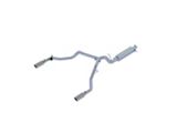 MBRP Armor Pro Dual Exhaust System with Polished Tips; Rear Exit (19-23 Ranger)