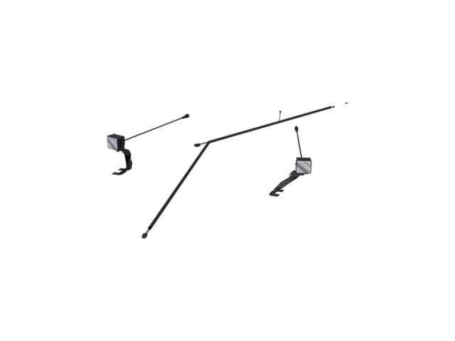 Ditch Lights Raptor Ranger MBRP Ranger LED Ditch Light Kit; Amber Flood SL5270-02FA (24-26 Ranger ...