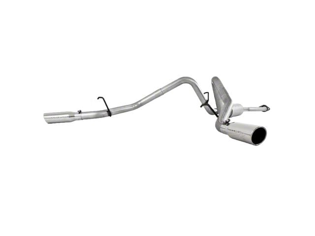 MBRP Armor Lite Dual Exhaust System with Polished Tips; Side Exit (03-06 5.3L Sierra 1500)
