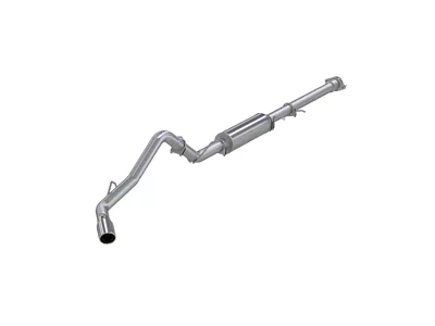 MBRP Armor Lite Single Exhaust System with Polished Tip; Side Exit (07-10 6.2L Sierra 1500)