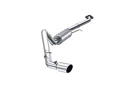 MBRP Armor Lite Single Exhaust System with Polished Tip; Side Exit (03-06 5.3L Sierra 1500)