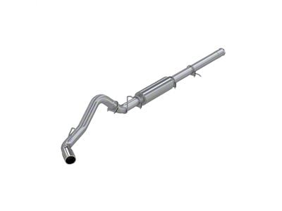 MBRP Armor Lite Single Exhaust System with Polished Tip; Side Exit (11-13 6.2L Sierra 1500)