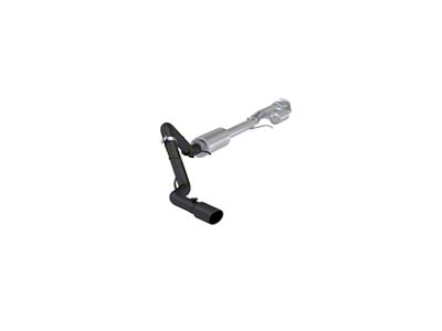 MBRP Armor BLK Single Exhaust System; Side Exit (19-25 2.7L Sierra 1500)
