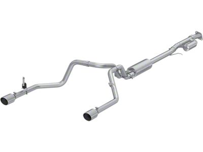 MBRP Armor Lite Dual Exhaust System; Rear Exit (19-24 2.7L Sierra 1500)