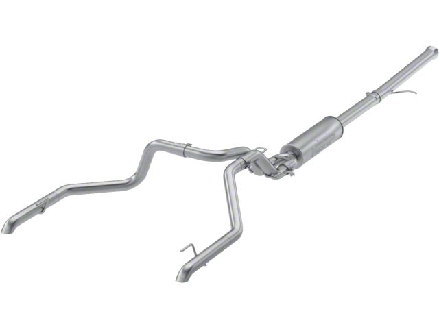 MBRP Armor Pro Dual Exhaust System; Turn Down (22-24 Sierra 1500 AT4X)