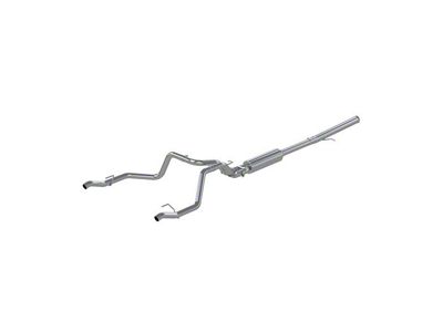 MBRP Armor Lite Dual Exhaust System; Rear Exit (19-24 6.2L Sierra 1500 w/ Factory Dual Exhaust)