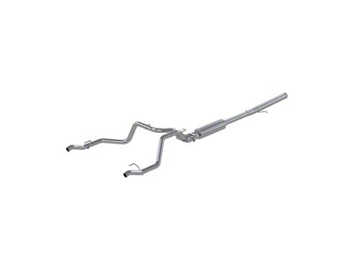 MBRP Armor Pro Dual Exhaust System; Rear Exit (19-25 6.2L Sierra 1500 w/ Factory Dual Exhaust)