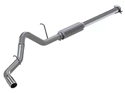 MBRP Armor Plus Single Exhaust System with Polished Tip; Side Exit (11-19 6.0L Sierra 2500 HD)