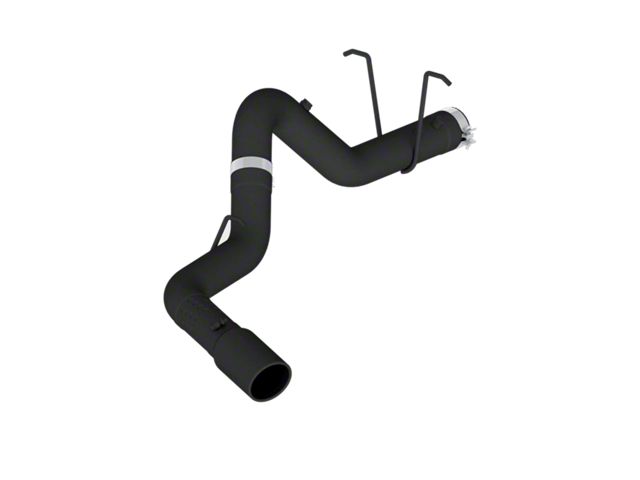 MBRP Armor BLK Filter-Back Single Exhaust System; Side Exit (11-19 6.6L Duramax Sierra 2500 HD)
