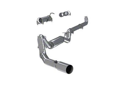 MBRP Armor Pro Single Exhaust System; Side Exit (2007 6.6L Duramax Sierra 2500 HD)