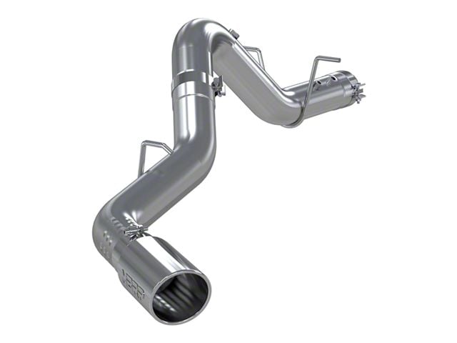 MBRP Armor Pro Single Exhaust System with Polished Tip; Side Exit (20-24 6.6L Duramax Sierra 2500 HD)