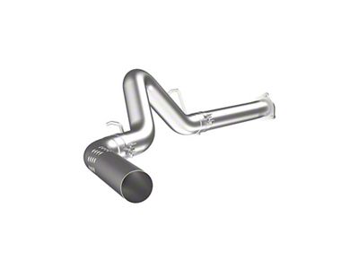 MBRP Armor Plus Filter-Back Single Exhaust System; Side Exit (07-10 6.6L Duramax Sierra 2500 HD)