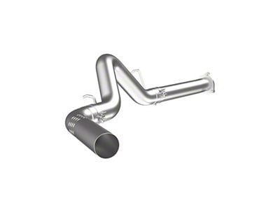 MBRP Armor Plus Filter-Back Single Exhaust System; Side Exit (07-10 6.6L Duramax Sierra 2500 HD)