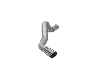 MBRP Armor Lite Filter-Back Single Exhaust System with Polished Tip; Side Exit (20-23 6.6L Duramax Sierra 2500 HD)
