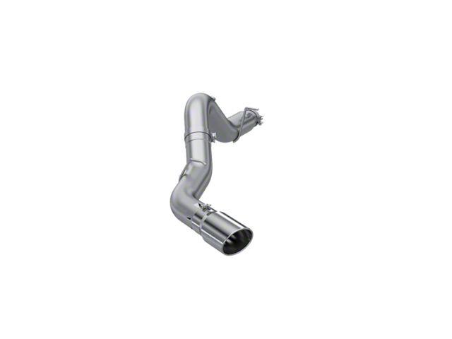 MBRP Armor Plus Filter-Back Single Exhaust System with Polished Tip; Side Exit (20-24 6.6L Duramax Sierra 2500 HD)