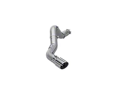 MBRP Armor Plus Filter-Back Single Exhaust System with Polished Tip; Side Exit (20-23 6.6L Duramax Sierra 2500 HD)