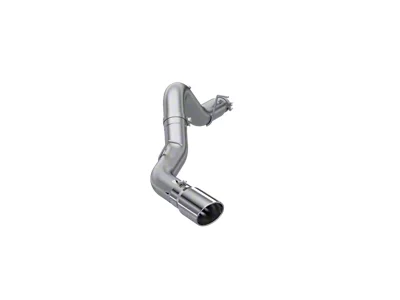 MBRP Armor Plus Filter-Back Single Exhaust System with Polished Tip; Side Exit (20-23 6.6L Duramax Sierra 2500 HD)