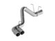 MBRP Armor Lite Filter-Back Single Exhaust System with Dual Polished Tips; Side Exit (11-19 6.6L Duramax Sierra 3500 HD)