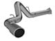 MBRP Armor Lite Filter-Back Single Exhaust System with Polished Tip; Side Exit (07-10 6.6L Duramax Sierra 3500 HD)