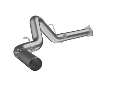MBRP Armor Lite Filter-Back Single Exhaust System; Side Exit (07-10 6.6L Duramax Sierra 3500 HD)