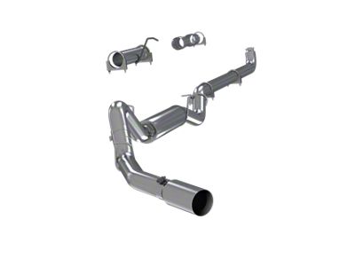 MBRP Armor Pro Single Exhaust System; Side Exit (2007 6.6L Duramax Sierra 3500 HD)