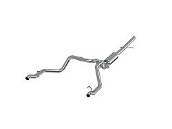 MBRP Armor Lite Dual Exhaust System; Rear Exit (19-26 5.3L Silverado 1500 w/ Factory Dual Exhaust)