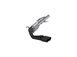 MBRP Armor BLK Dual Exhaust System; Middle Side Exit (09-18 5.3L Silverado 1500)