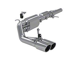 MBRP Armor Lite Dual Exhaust System with Polished Tips; Middle Side Exit (09-18 5.3L Silverado 1500)