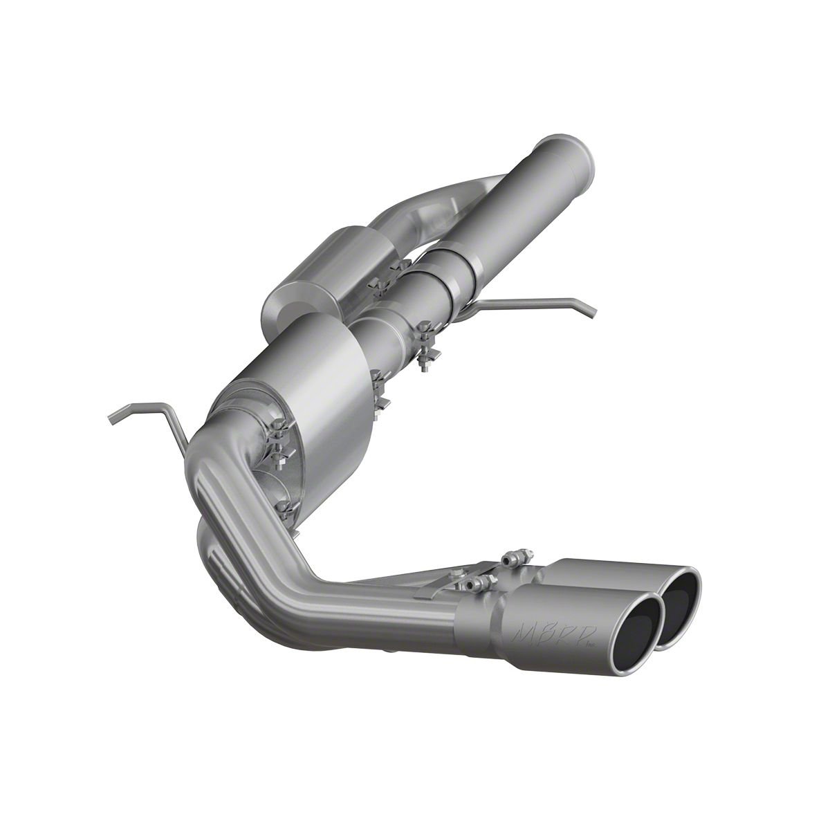 MBRP Silverado 3 in. XP Series Dual Exhaust System - Middle