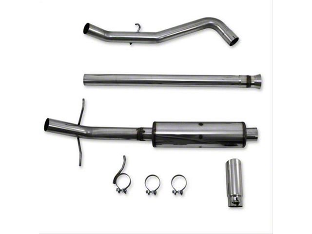 MBRP Armor Plus Single Exhaust System with Polished Tip; Side Exit (11-13 6.2L Silverado 1500)