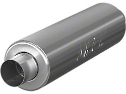 MBRP Armor Lite Chambered Center/Center Muffler; 3-Inch Inlet/3-Inch Outlet (Universal; Some Adaptation May Be Required)
