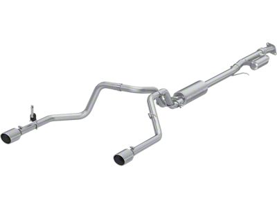 MBRP Armor Lite Dual Exhaust System; Rear Exit (19-25 2.7L Silverado 1500)