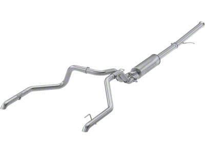 MBRP Armor Pro Dual Exhaust System; Turn Down (22-23 Silverado ZR2)