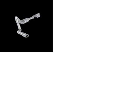 MBRP Armor Pro Single Exhaust System with Polished Tip; Side Exit (19-25 2.7L Silverado 1500)