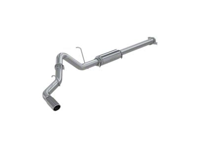MBRP Armor Lite Single Exhaust System with Polished Tip; Side Exit (11-19 6.0L Silverado 2500 HD)