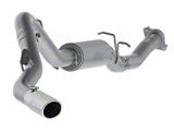 MBRP Armor Plus Single Exhaust System with Polished Tip; Side Exit (07-10 6.0L Silverado 2500 HD)