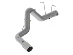 MBRP Armor Lite Filter-Back Single Exhaust System with Polished Tip; Side Exit (11-19 6.6L Duramax Silverado 2500 HD)