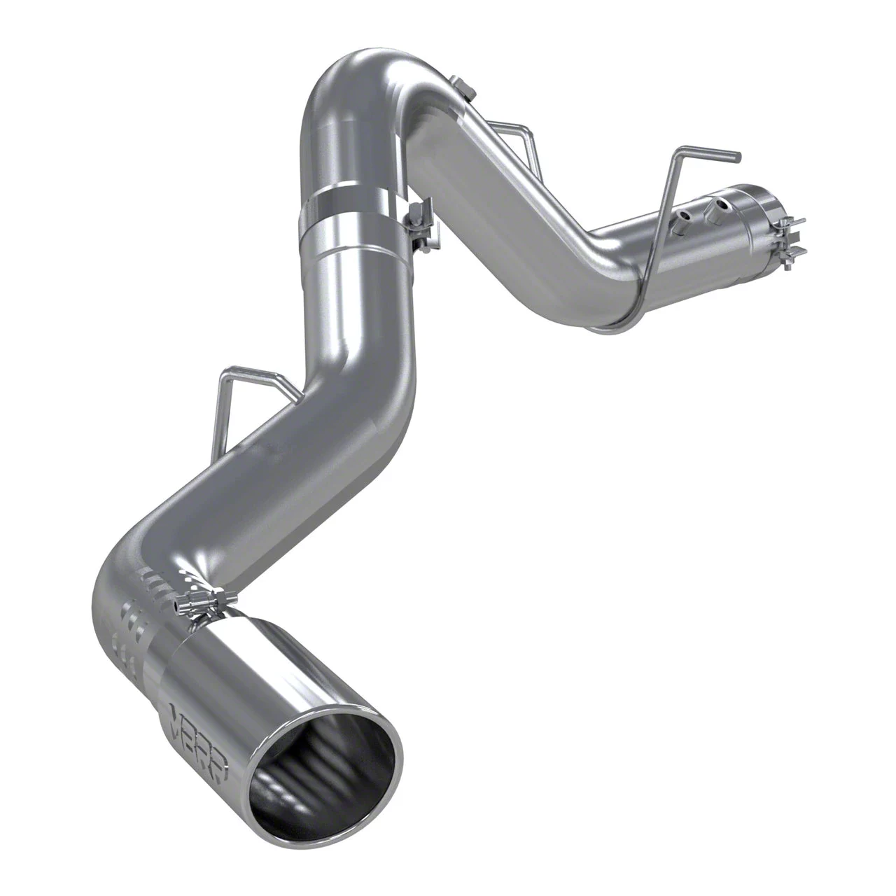 MBRP Silverado 2500 Armor Lite Single Exhaust System with Polished Tip