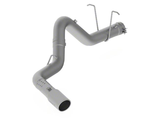 MBRP Armor Pro Filter-Back Single Exhaust System with Polished Tip; Side Exit (11-19 6.6L Duramax Silverado 2500 HD)