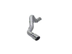 MBRP Armor Lite Filter-Back Single Exhaust System with Polished Tip; Side Exit (20-24 6.6L Duramax Silverado 2500 HD)