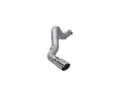 MBRP Armor Lite Filter-Back Single Exhaust System with Polished Tip; Side Exit (20-23 6.6L Duramax Silverado 2500 HD)