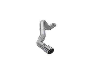 MBRP Armor Plus Filter-Back Single Exhaust System with Polished Tip; Side Exit (20-24 6.6L Duramax Silverado 2500 HD)