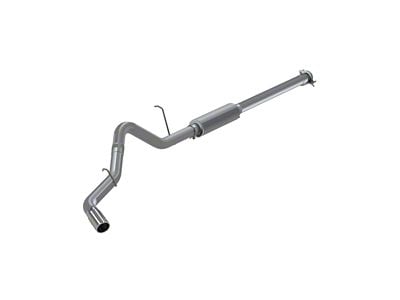 MBRP Armor Plus Single Exhaust System with Polished Tip; Side Exit (11-19 6.0L Silverado 3500 HD)