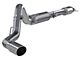 MBRP Armor Pro Single Exhaust System with Polished Tip; Side Exit (20-24 6.6L Gas Silverado 3500 HD)