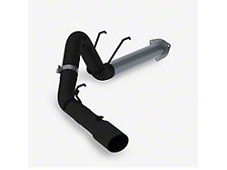 MBRP Armor BLK Filter-Back Single Exhaust System; Side Exit (17-22 6.7L Powerstroke F-250 Super Duty)