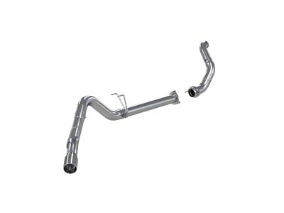 MBRP Armor Lite Filter-Back Single Exhaust System with Polished Tip and Downpipe; Side Exit (11-14 6.7L Powerstroke F-250 Super Duty)