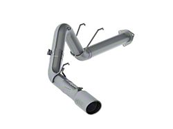 MBRP Armor Lite Filter-Back Single Exhaust System with Polished Tip; Side Exit (17-22 6.7L Powerstroke F-250 Super Duty)