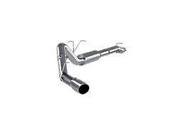 MBRP Armor Lite Single Exhaust System with Polished Tip; Side Exit (11-16 6.2L F-250 Super Duty)