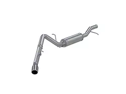 MBRP Armor Plus Single Exhaust System with Polished Tip; Side Exit (09-14 5.3L Tahoe)
